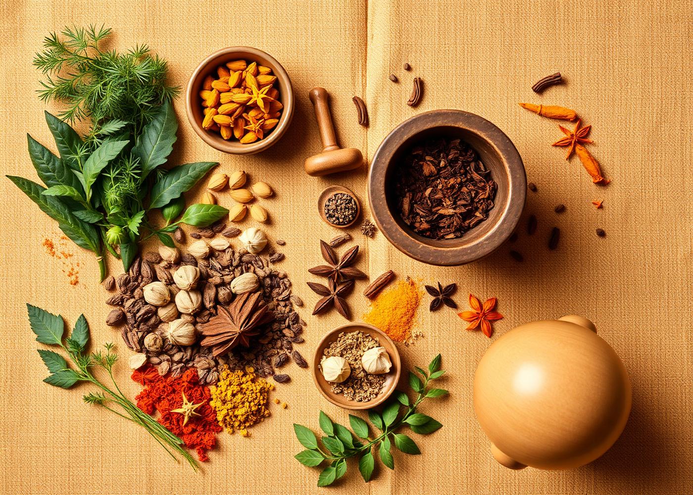 Traditional herbs and spices